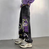 Heritage 2000s Hand-Painted High-Rise Denim