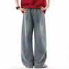 Durable Relaxed Bell Leg Rinse Denim