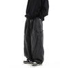 Black Relaxed Utility Denim Trousers