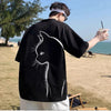 Minimalist Pawed Profile T-Shirt