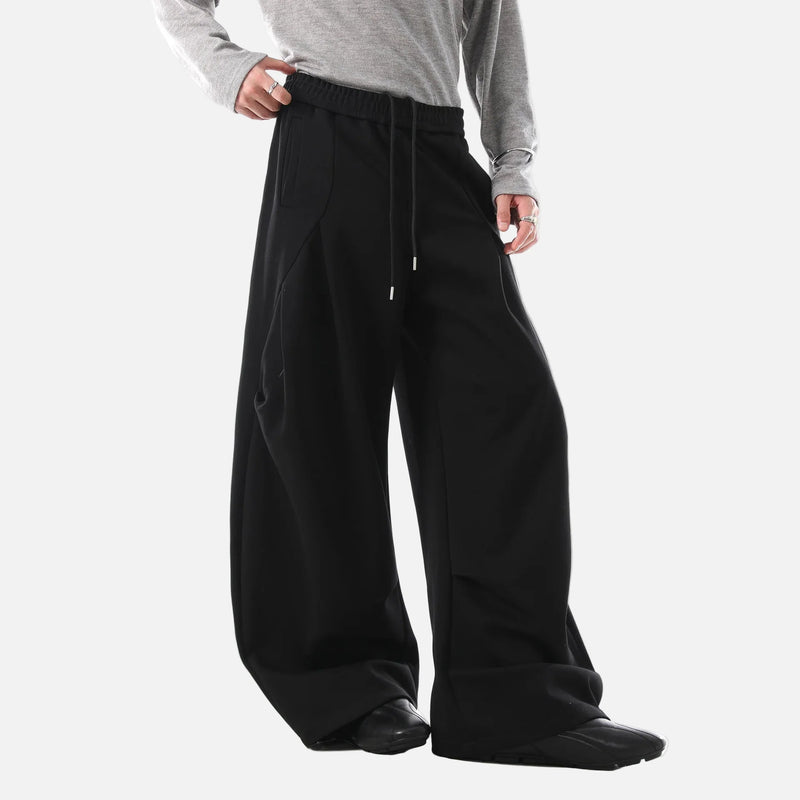 Bol Kesim Beli Lastikli Jogger, önden görünüm — Navra Wear