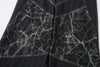 Lightning Spliced Bell Leg Faded Denim