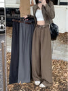 Drapey High-Rise Trousers