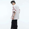 Men Street-Culture Color Contrast Splicing Design T-Shirt