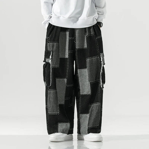 Metro Tokyo Faded Wide Leg Street Jeans
