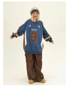 Color Block Oversize Sweatshirt, yakın çekim — Navra Wear