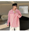 Vintage Oversize Ekose Gömlek, stil görünüm — Navra Wear