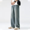 Heritage Blue Striped Autumn Bell Leg Denim
