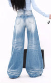 Soft Girl Comfort Bell-Leg Denim