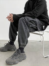 Relaxed Metro Black Denim Utility Denim