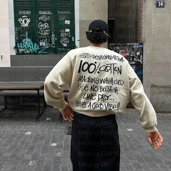 Frost Script Graphic Sweatshirt alternatif görünüm