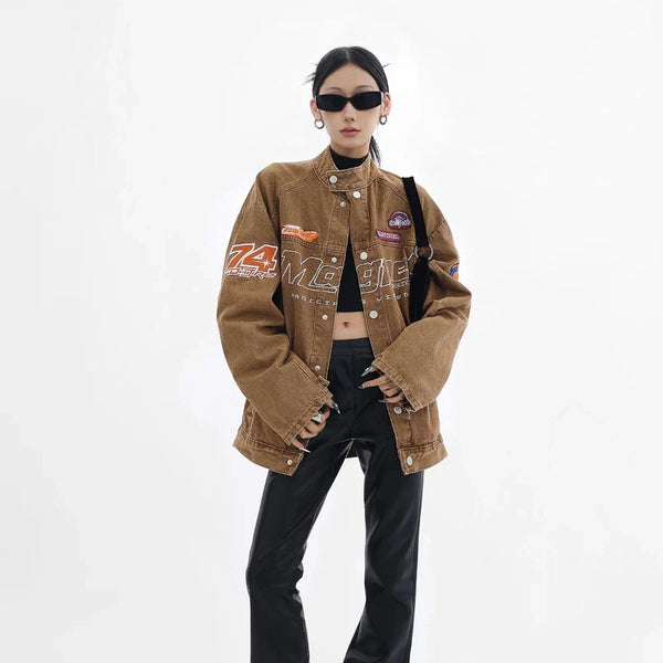 Women Classic City-Ready Light Indigo Denim Jacket