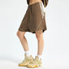 Quilt Stripe Oversized Shorts