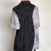 Jacquard Embroidered Retro Short Top