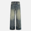 Heritage 2000s Faded Rinse Bell Leg Denim