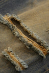 Heritage Rinse Torn Denim