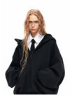 Thick Cool Boxy Zip Sweatshirt
