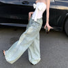 Trendsetter Oversized Rinse Bell Leg Denim