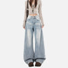 Signature High-Rise Relaxed Bell Leg Denim