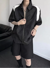 Robust Zip Casual Street Short Top