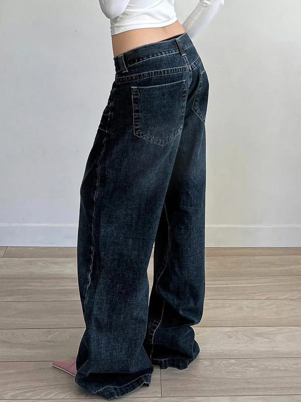 Dark Blue Easy Cut Classic Denim alternatif görünüm
