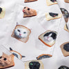 Feline Print Loose Cool Summer Top