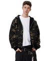 Reversible Camo Zip Hoodie