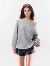 Stone Diamond Off-Shoulder Top