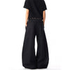 Dark Oversized Drift Wide-Leg