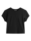 Ice-Feel Fit Slim Black Hop Hip Women T-Shirt