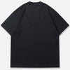 Print Doberman Hound Imprinted Drop-Shoulder T-Shirt