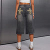 Boom Bap Washed Denim Shorts