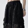 Cutwork Lace Retro Wide-Leg