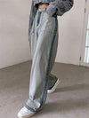 Colorblock Designer Relaxed High-Rise Denim