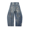 Heritage Spray Painting Denim Rinse Denim