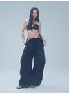 Band Waist Dance Trousers