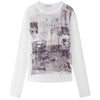 Digital-Age Han River Print Print T-Shirt
