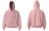 Fermuarlı Basic Sweatshirt, model üzerinde — Navra Wear