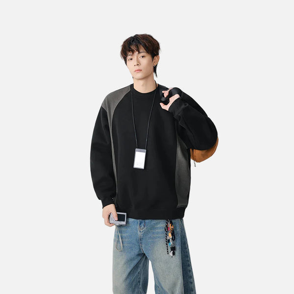 Two-Tone Raglan Crewneck alternatif görünüm