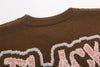 Örümcek Baskılı Sweatshirt, önden görünüm — Navra Wear
