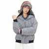 Silver Era Zip Up Hoodie