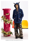 Kitty Ear Casual Hood Sweatshirt