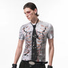 Out Hollow Hand-Painted Fit Slim T-Shirt