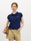 Women Youthful Heat-Wave Sporty Linen Blend T-Shirt