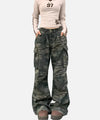 Model  wearing the army green  Ranger's Cargo Jeans