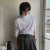 Millennium High Collar Long-sleeved T-Shirt