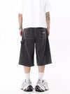90's Relaxed Rinse Denim Shorts