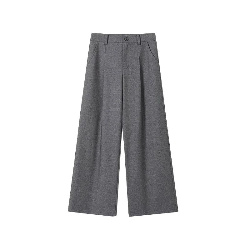Smoke Pleat Wide-Leg