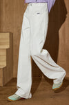Light Wash Relaxed Fit Bell Leg Denim