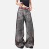 Metro Grunge Denim Bell Leg Denim